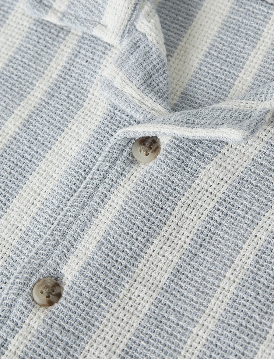 name it - NKMFOKO SS NREG SHIRT - kurzärmlige hemden - blue fog - 3