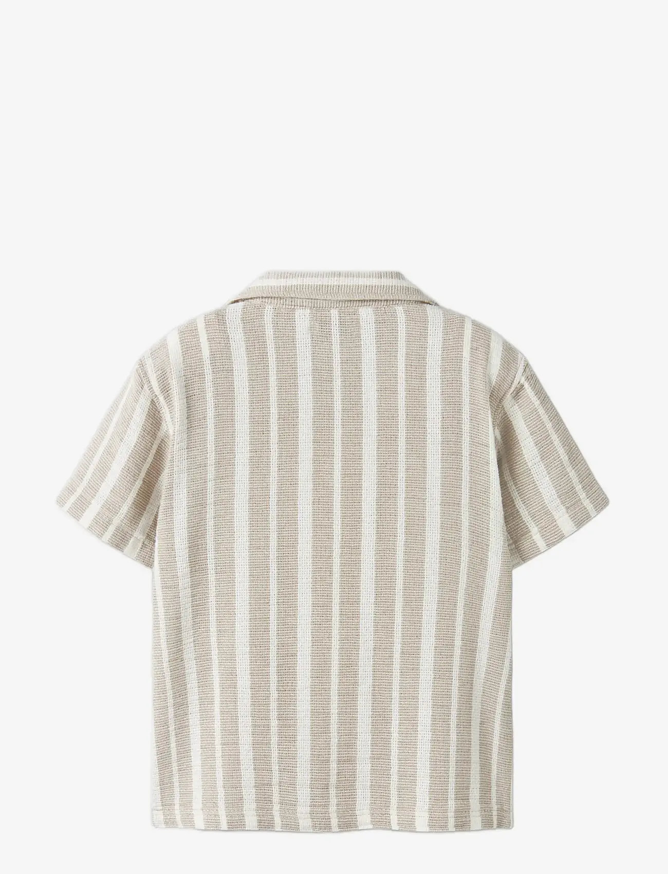 name it - NKMFOKO SS NREG SHIRT - kurzärmlige hemden - chateau gray - 1