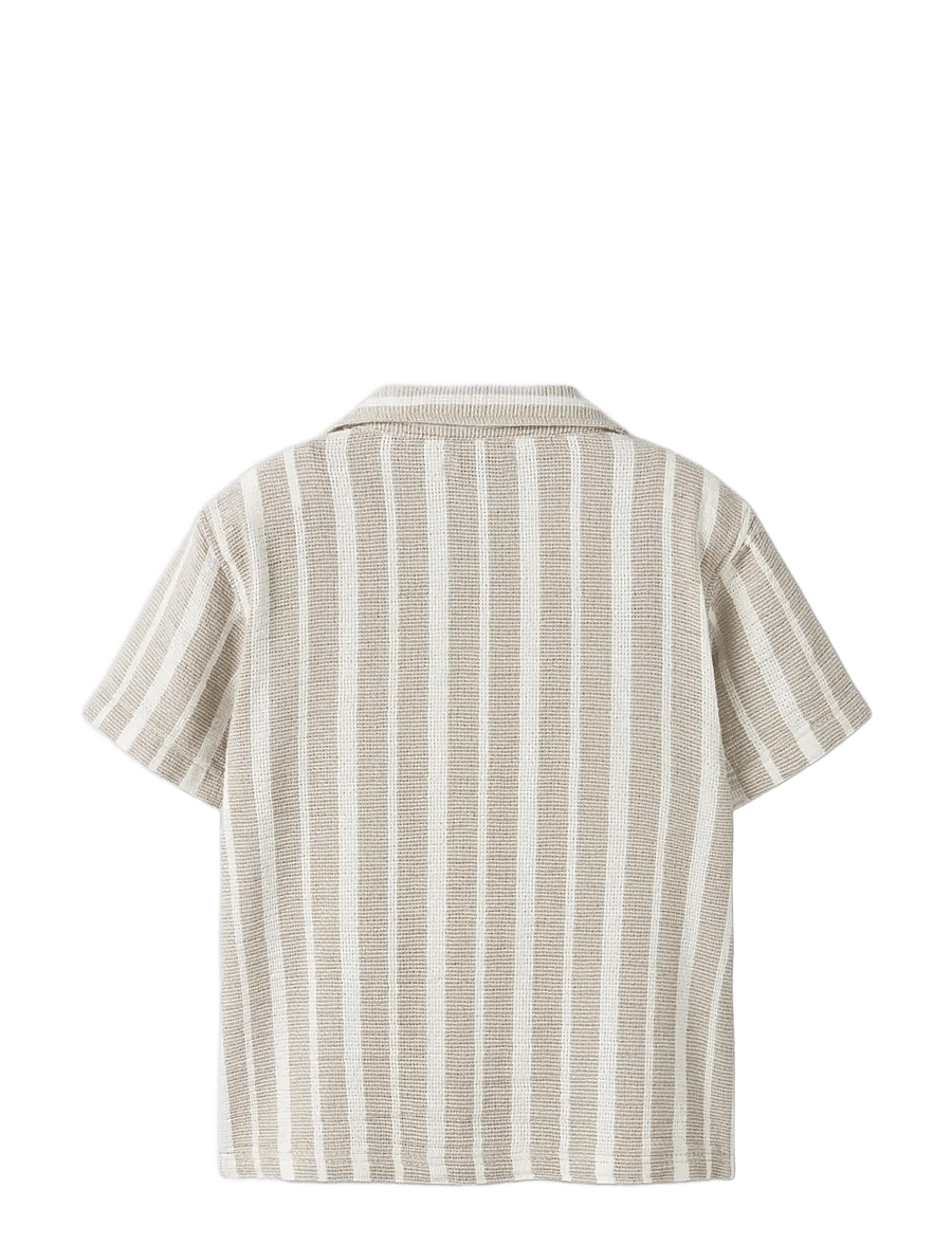 name it - NKMFOKO SS NREG SHIRT - lühikeste varrukatega särgid - chateau gray - 1