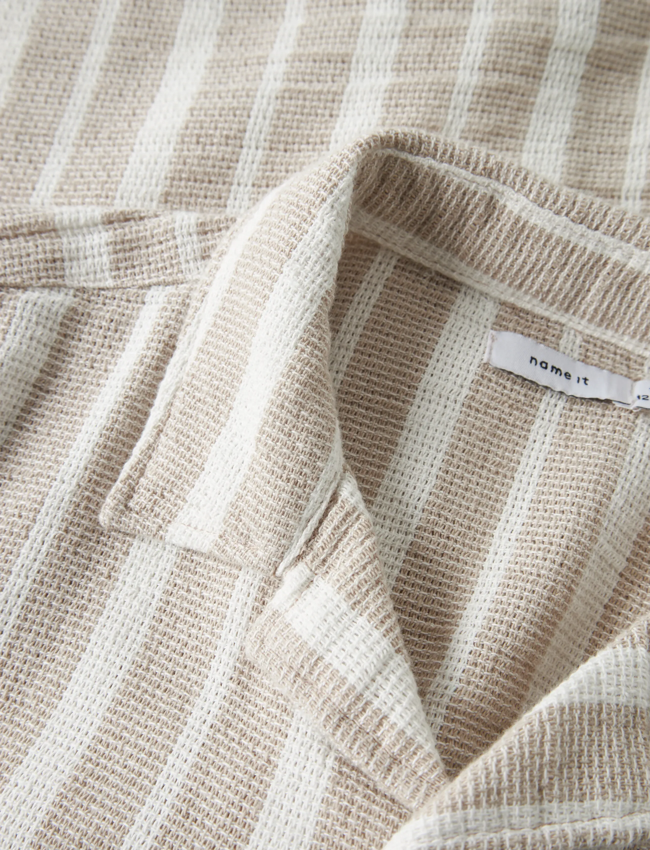 name it - NKMFOKO SS NREG SHIRT - lühikeste varrukatega särgid - chateau gray - 4