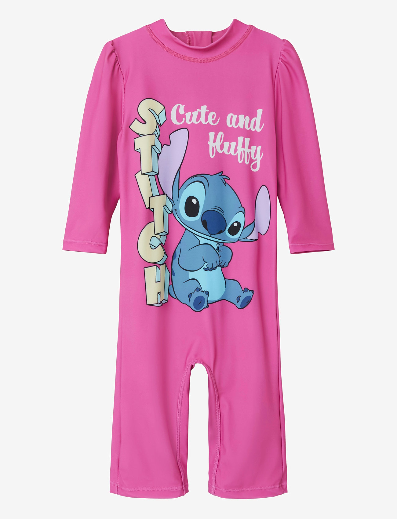 name it - NMFMOSA STITCH UV 3/4 SUIT WDI - shop by age - carmine rose - 0