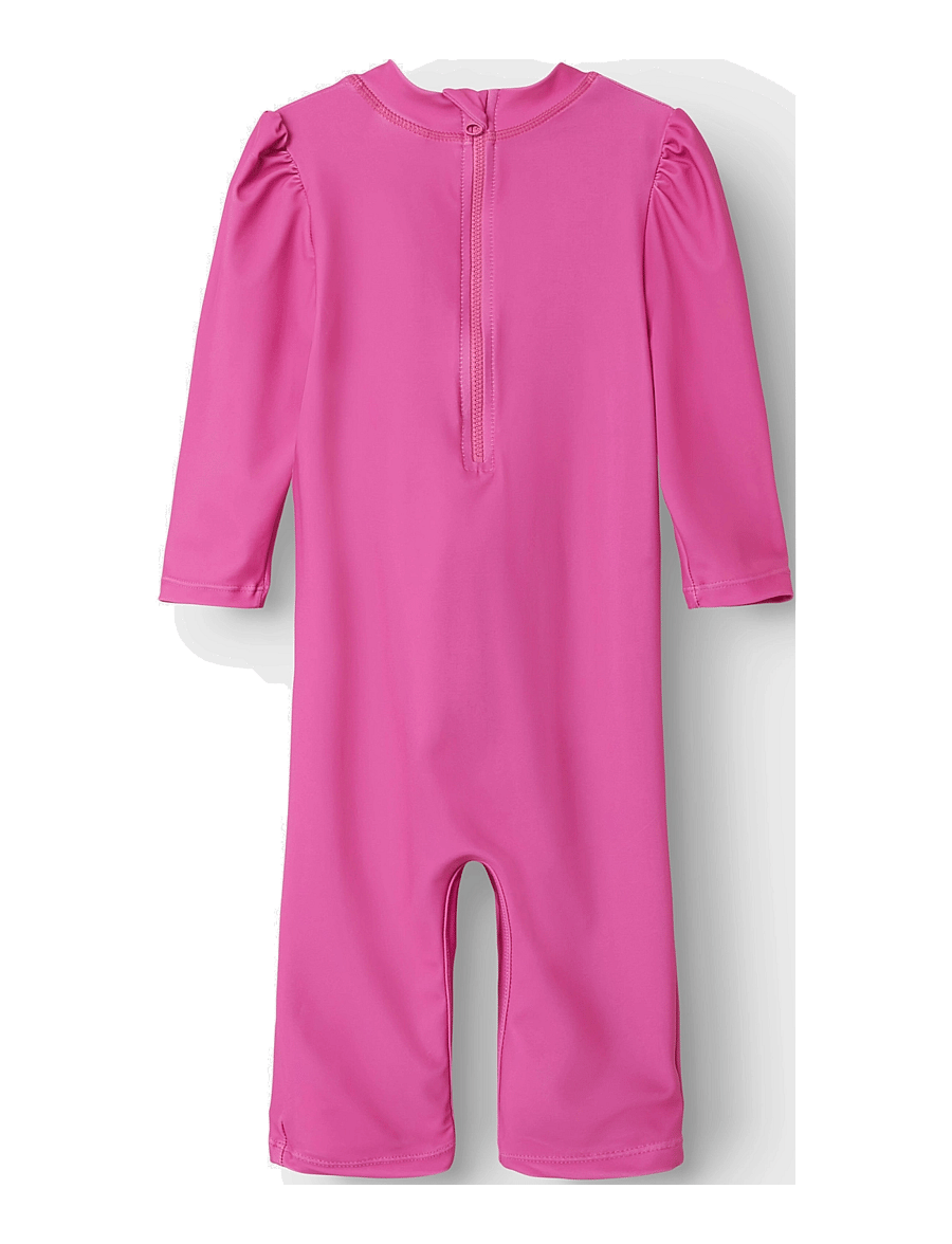 name it - NMFMOSA STITCH UV 3/4 SUIT WDI - einkaufen nach alter von - carmine rose - 1