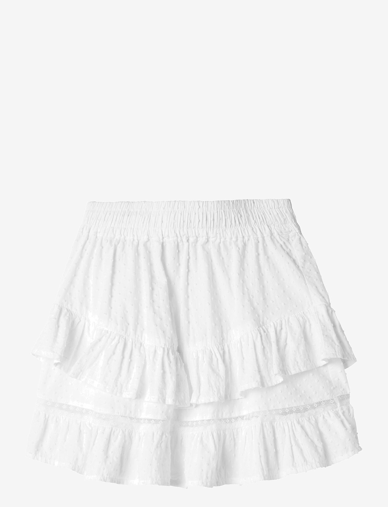 name it - NKFFATIDIAS SKIRT - korta kjolar - bright white - 0