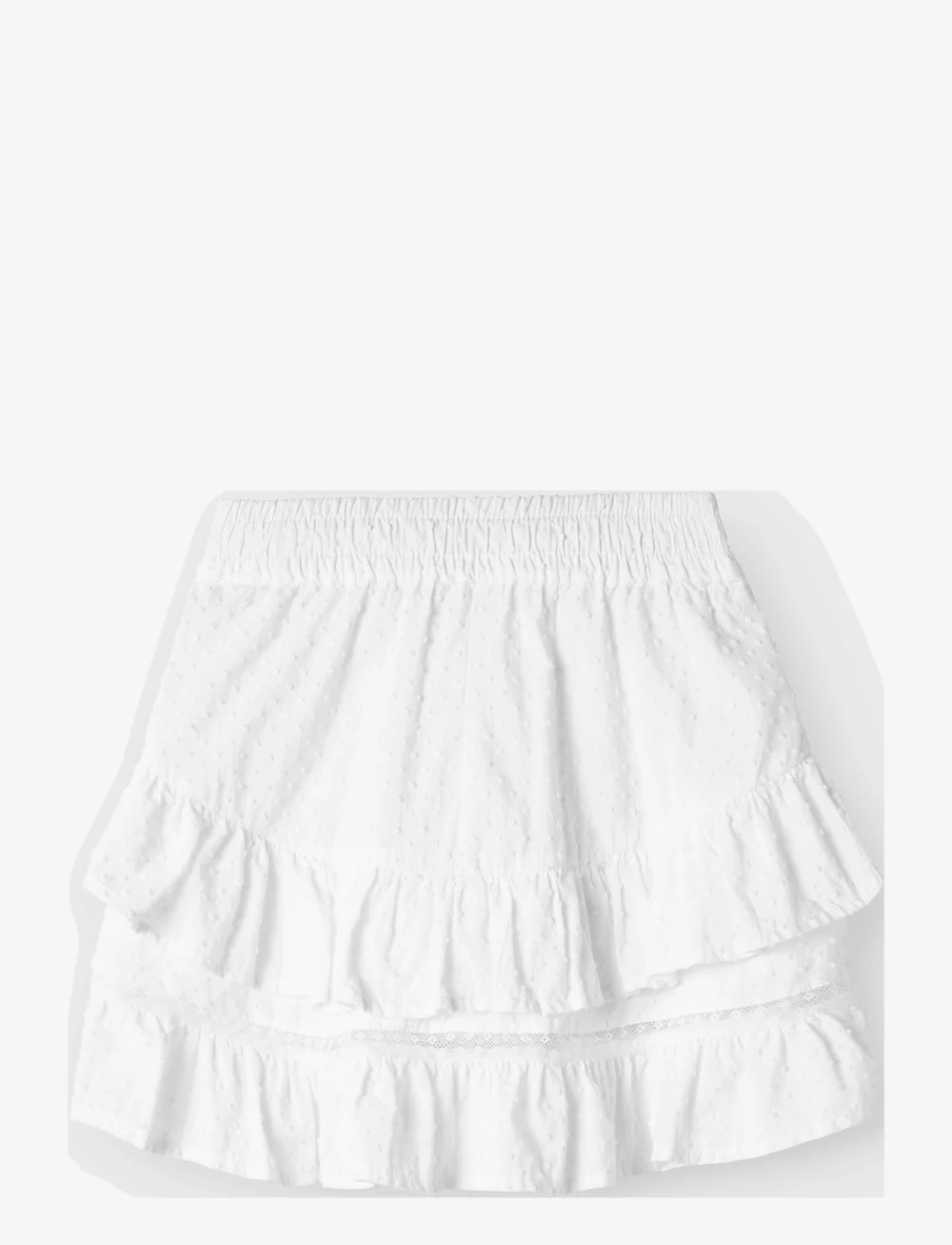 name it - NKFFATIDIAS SKIRT - korta kjolar - bright white - 1
