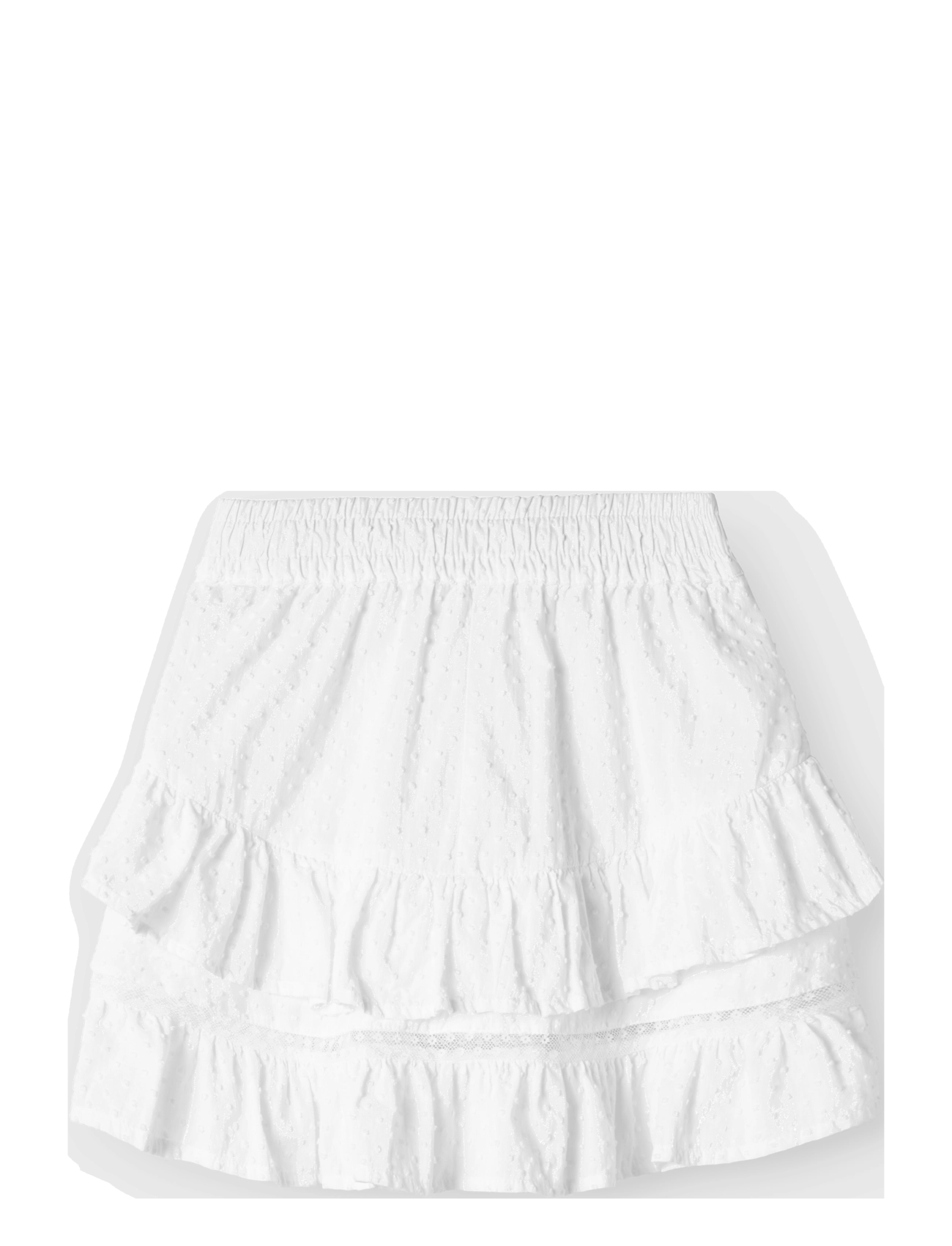 name it - NKFFATIDIAS SKIRT - korte rokken - bright white - 1