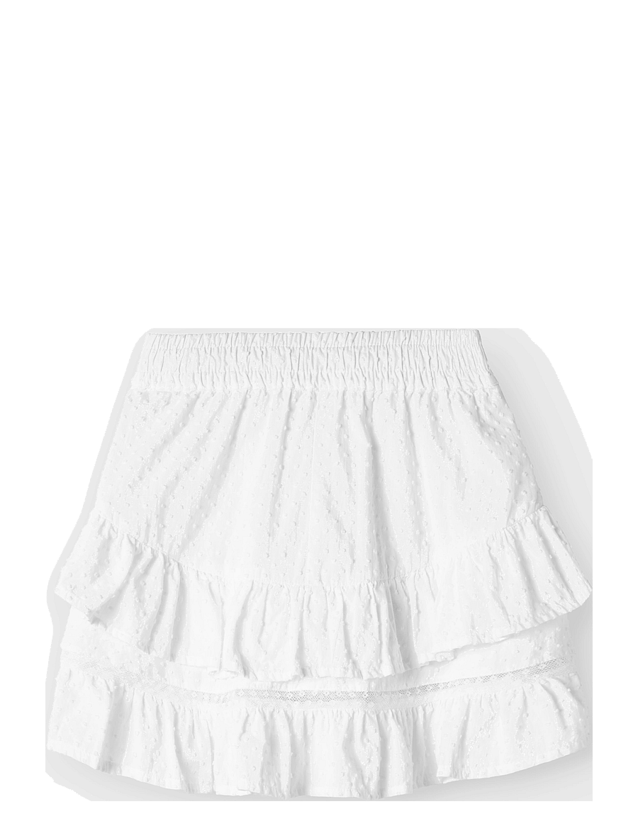 name it - NKFFATIDIAS SKIRT - kurze röcke - bright white - 1