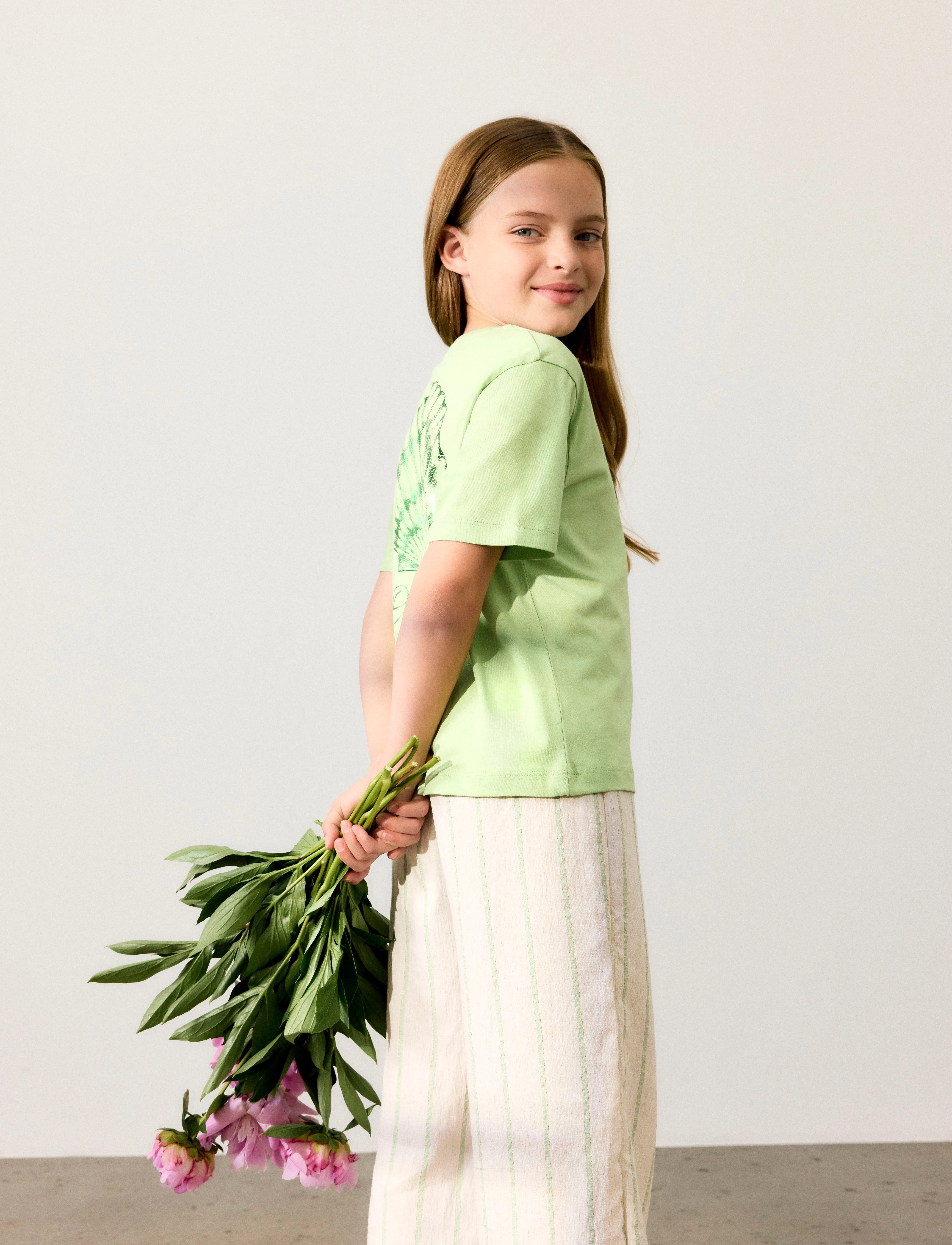 name it - NKFFIZTEKS WIDE PANT - gode sommertilbud - arcadian green - 2
