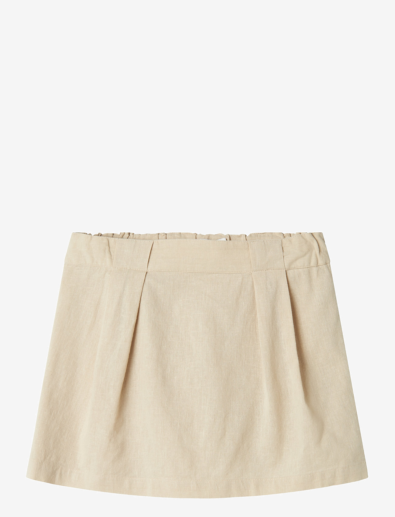 name it - NKFFALINNEN SKIRT - kurze röcke - peyote - 1
