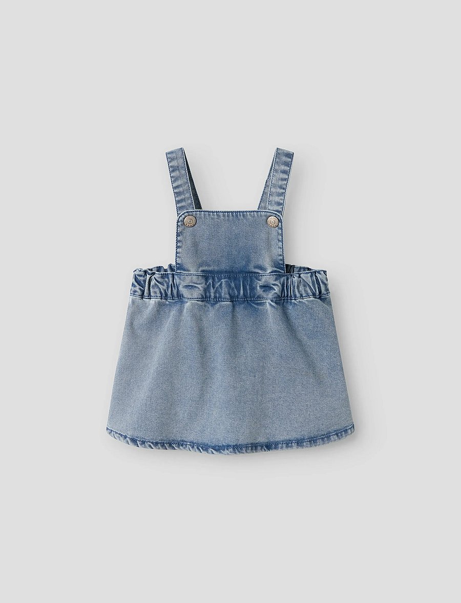 name it - NBFFELIA DNM SKIRTALL 4325-YB D - kombinzonkleitas - light blue denim - 0