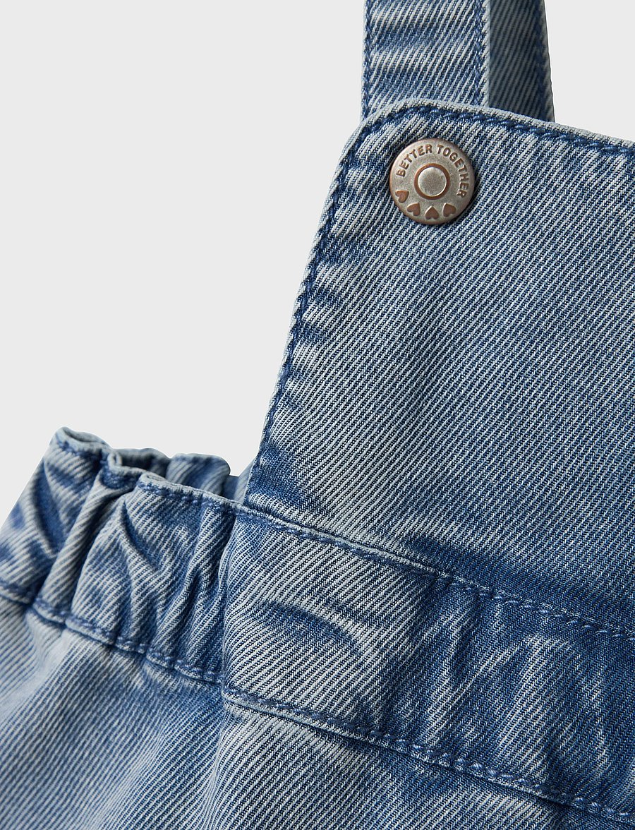 name it - NBFFELIA DNM SKIRTALL 4325-YB D - kombinzonkleitas - light blue denim - 5