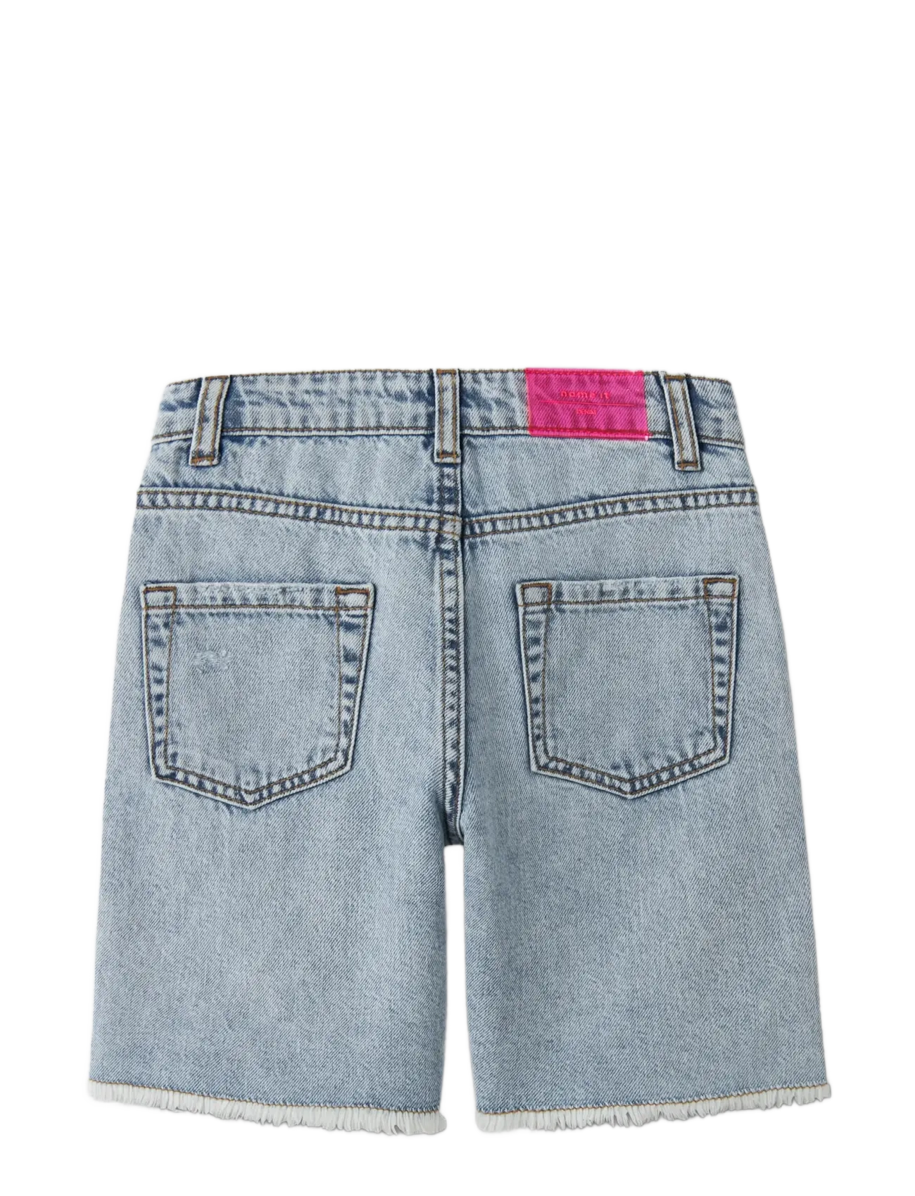 name it - NKFBELLA HW DNM L SHORTS 1488-BE NOOS - denimshorts - light blue bleached denim - 1