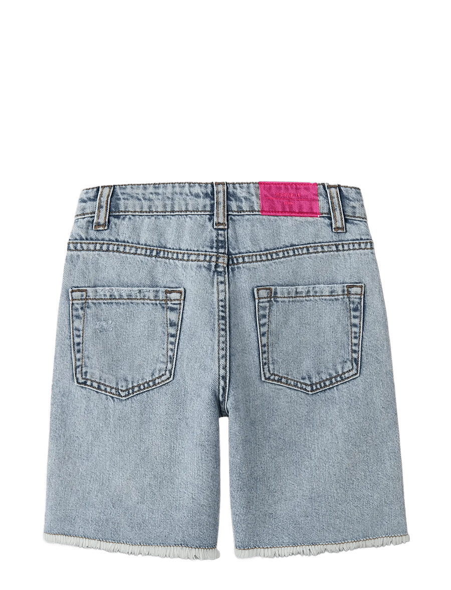 name it - NKFBELLA HW DNM L SHORTS 1488-BE NOOS - denimshorts - light blue bleached denim - 1