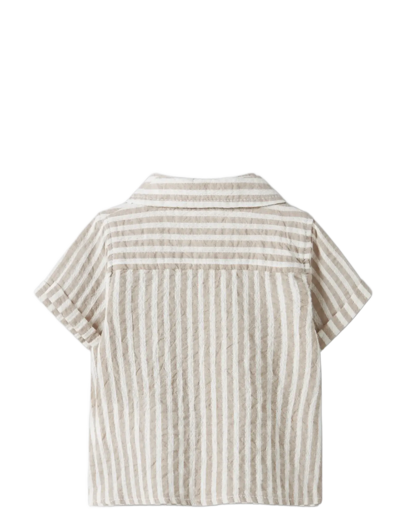 name it - NBMFEDENIS SS SHIRT - skjorter - chateau gray - 1