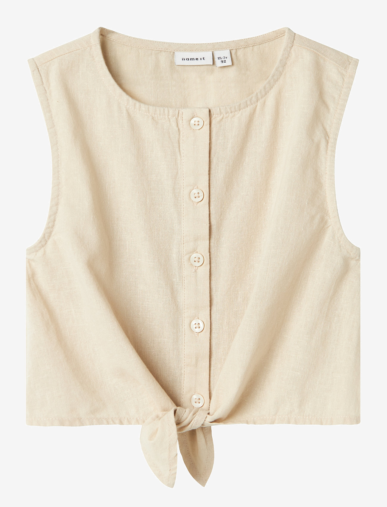 name it - NMFFALINNEN SL TOP - die niedrigsten preise - peyote - 0