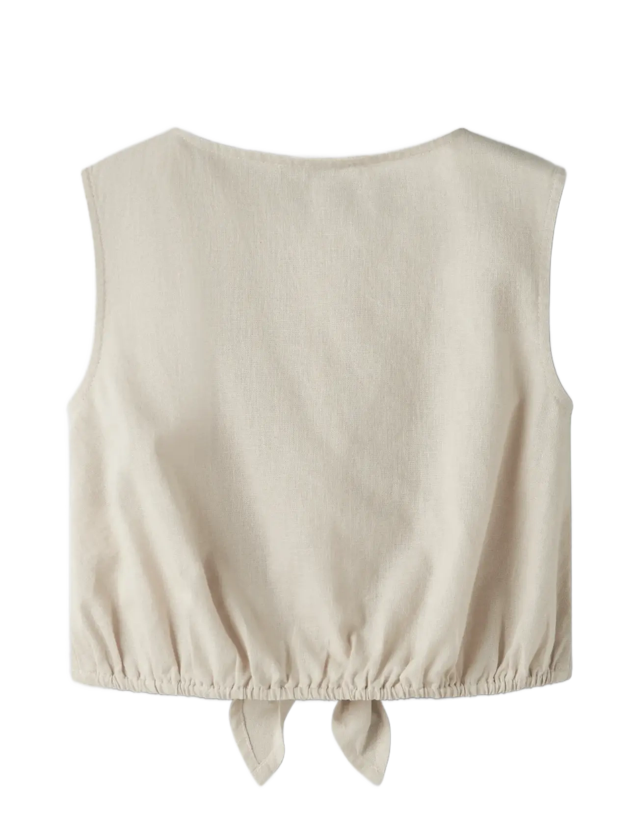 name it - NMFFALINNEN SL TOP - blusar & tunikor - peyote melange - 1
