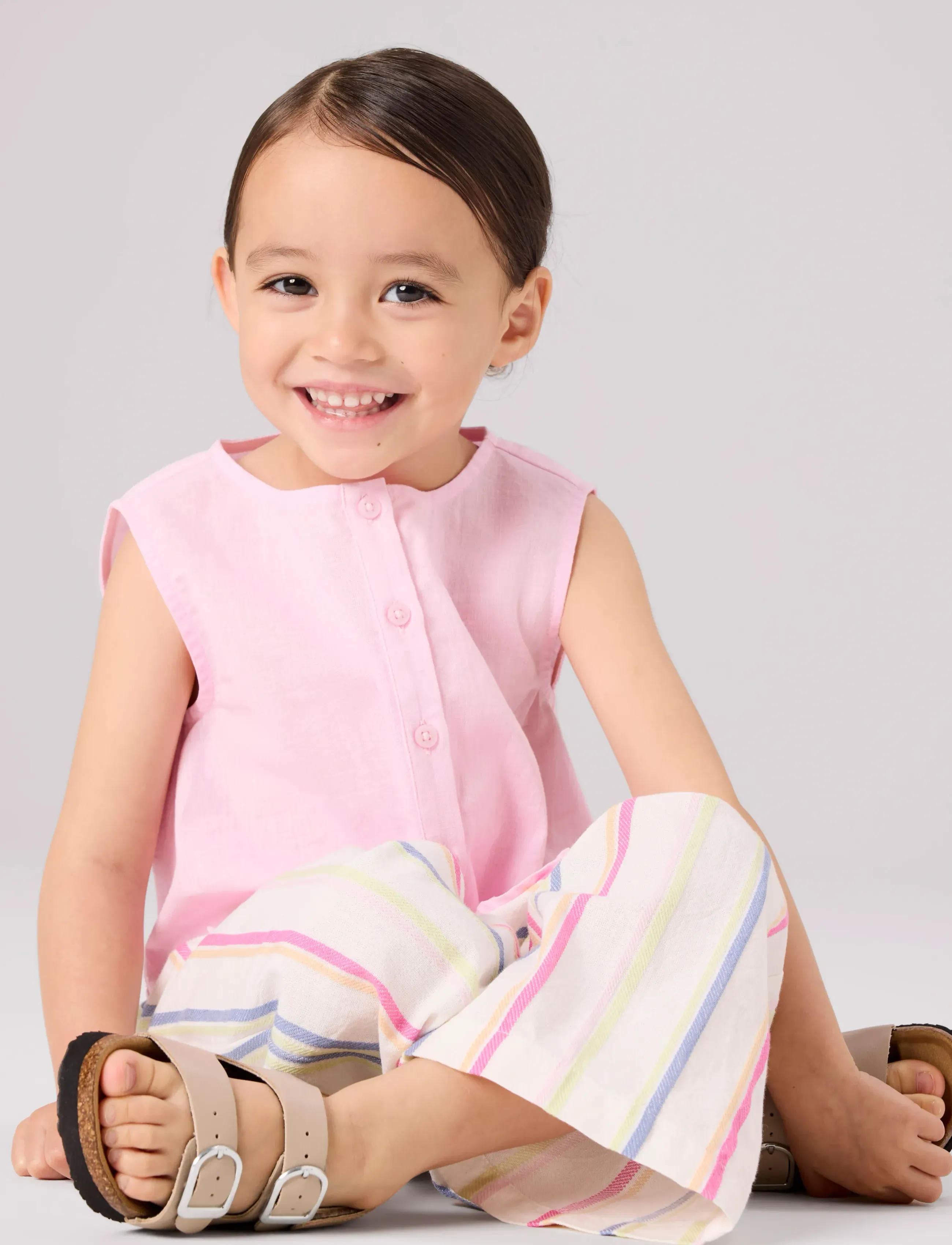 name it - NMFFALINNEN SL TOP - blusen & tuniken - pirouette - 3