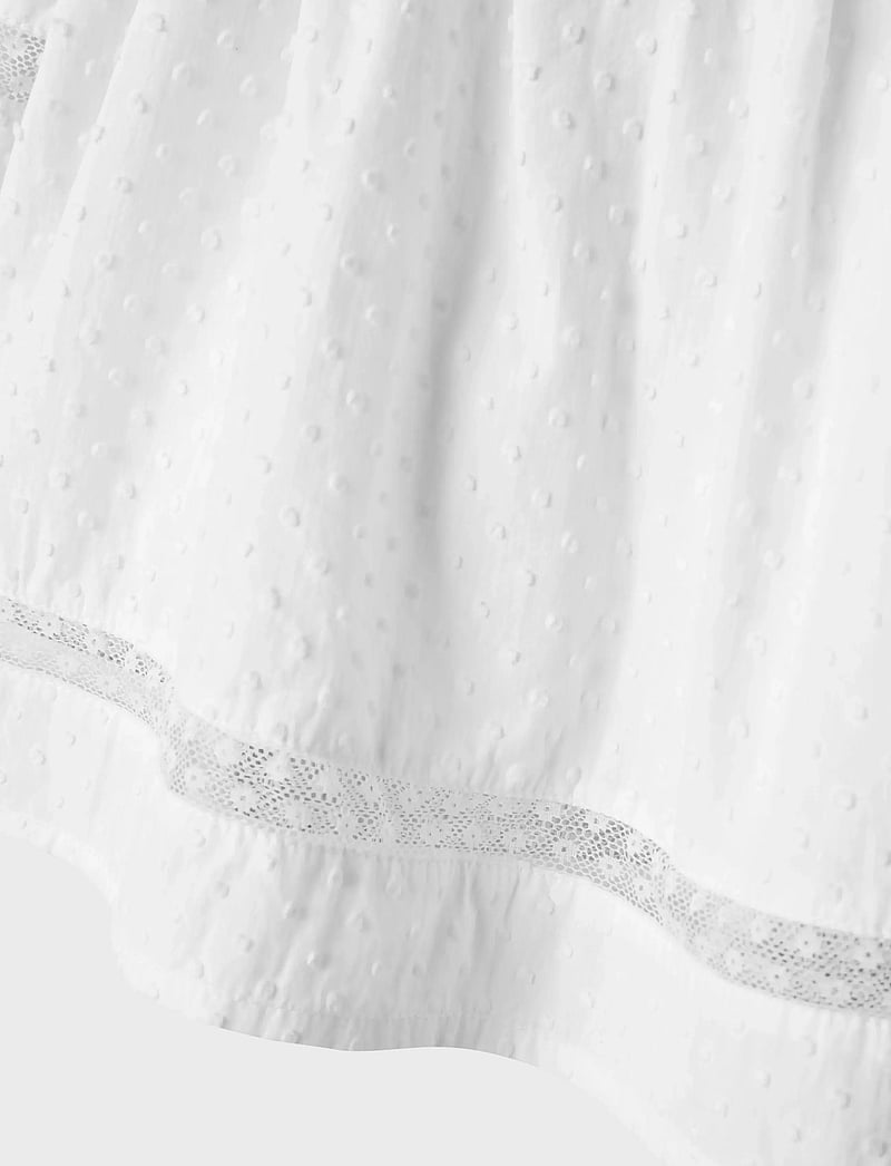 name it - NMFFATIDIAS SS TOP - blouses & tunieken - bright white - 2
