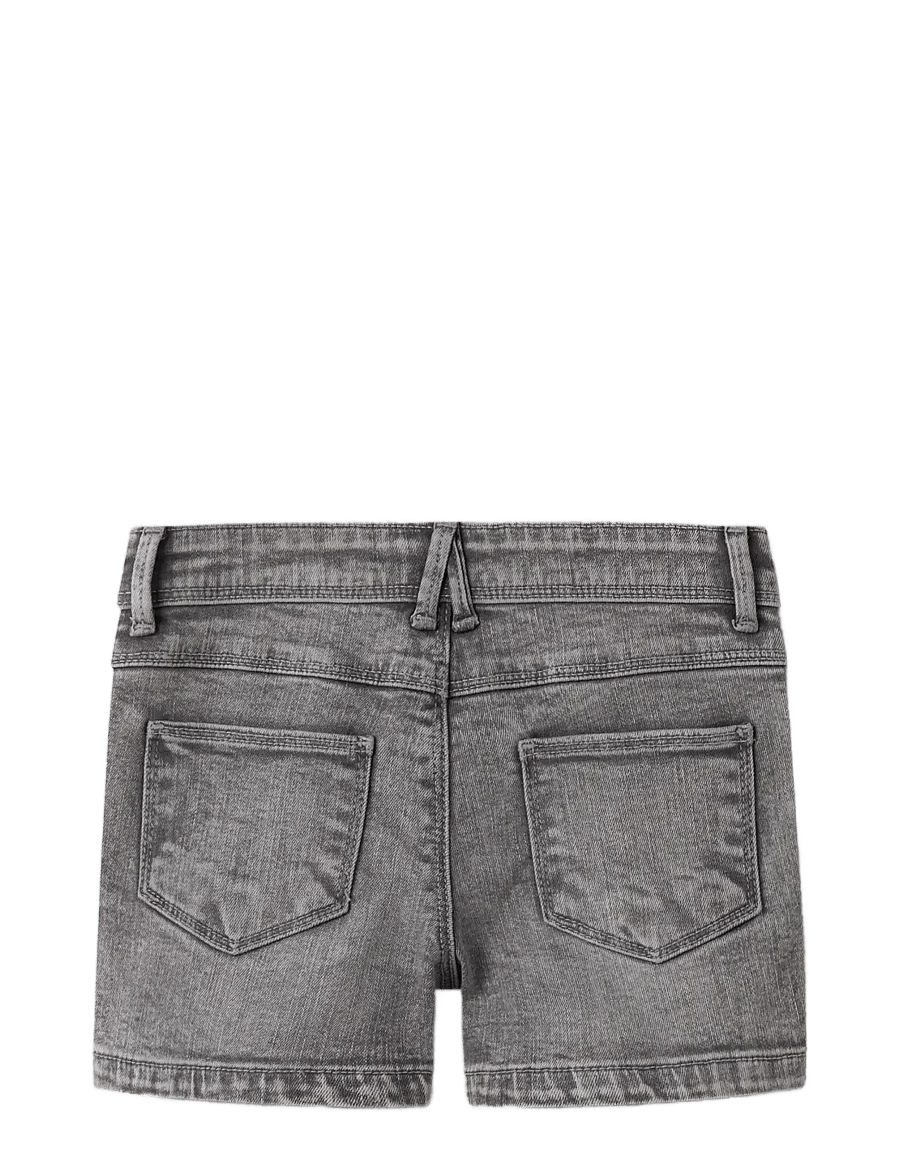 name it - NKFSALLI SLIM DNM SHORTS 5266-AU NOOS - jeansshorts - light grey denim - 1