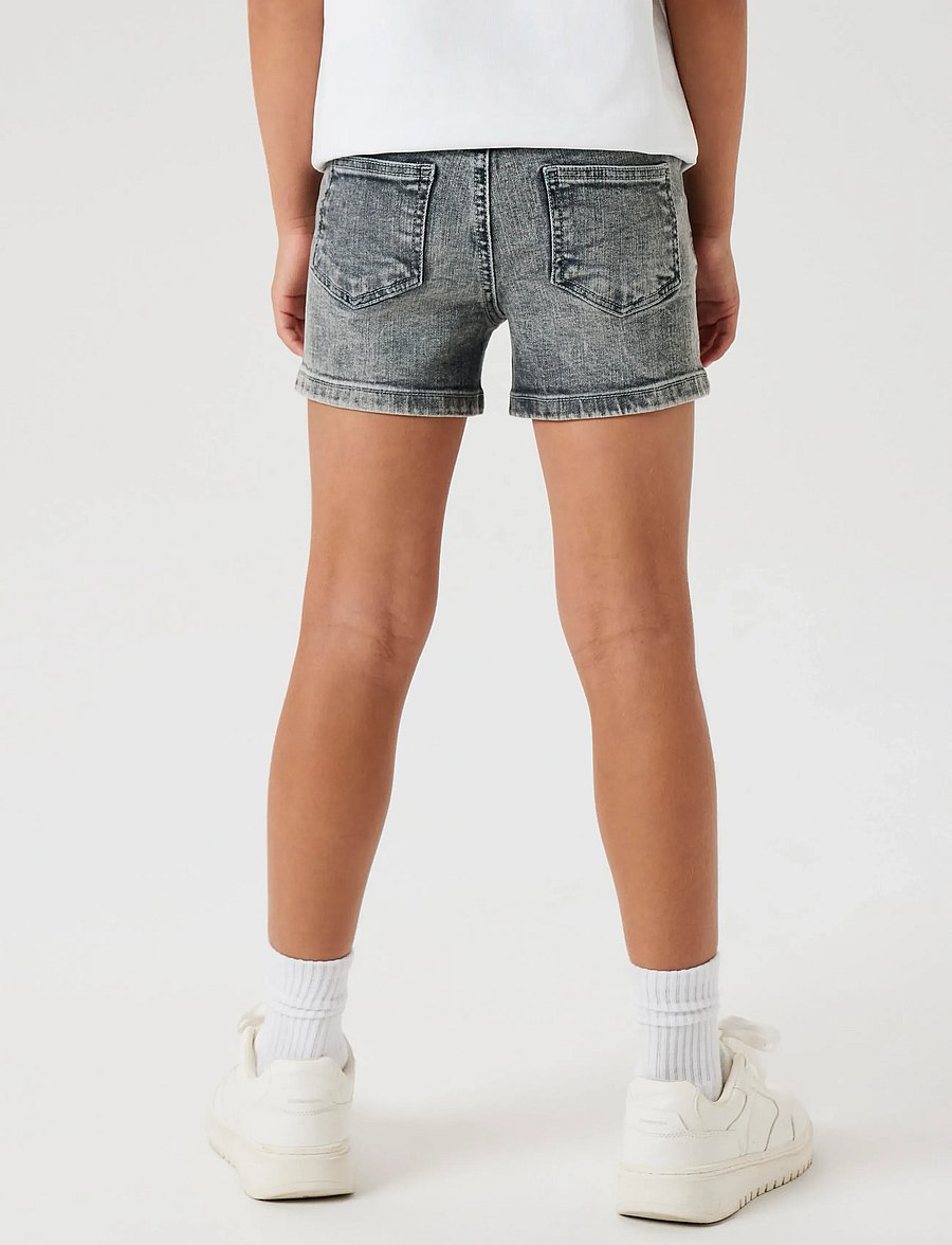 name it - NKFSALLI SLIM DNM SHORTS 5266-AU NOOS - jeansshorts - light grey denim - 3