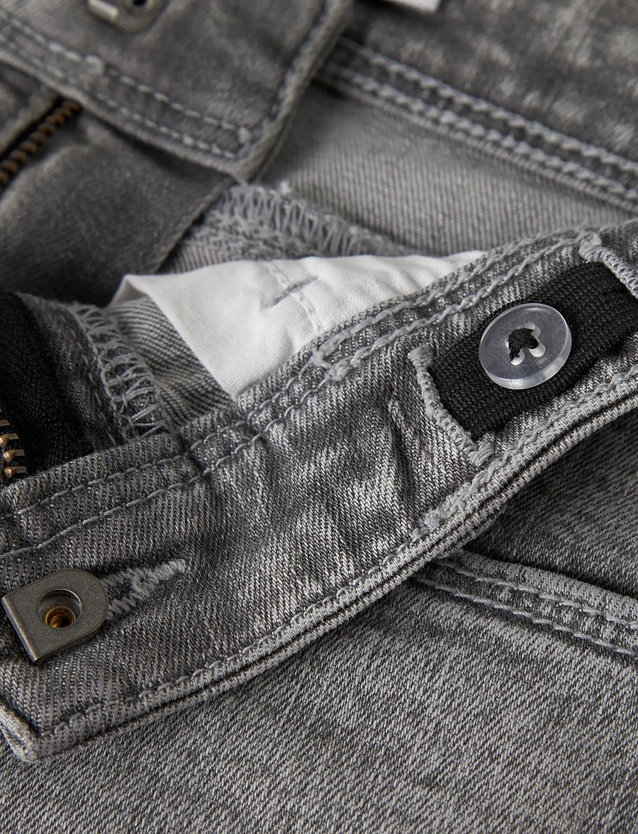 name it - NKFSALLI SLIM DNM SHORTS 5266-AU NOOS - jeansshorts - light grey denim - 5