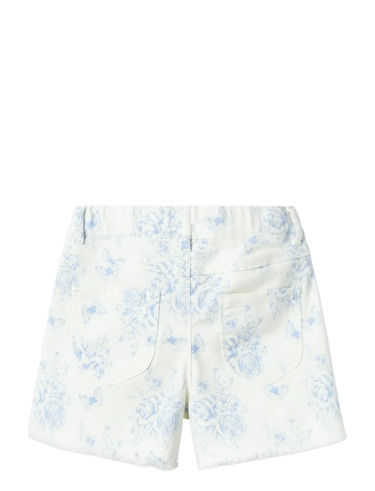 name it - NKFROSE HW MOM TWILL SHORTS 6062-YF F - bright white - 1