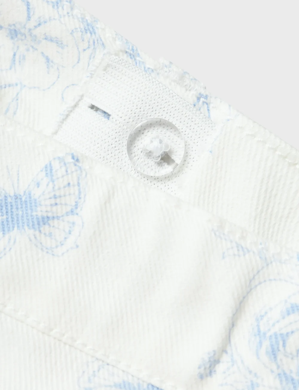 name it - NKFROSE HW MOM TWILL SHORTS 6062-YF F - jeansshorts - bright white - 2