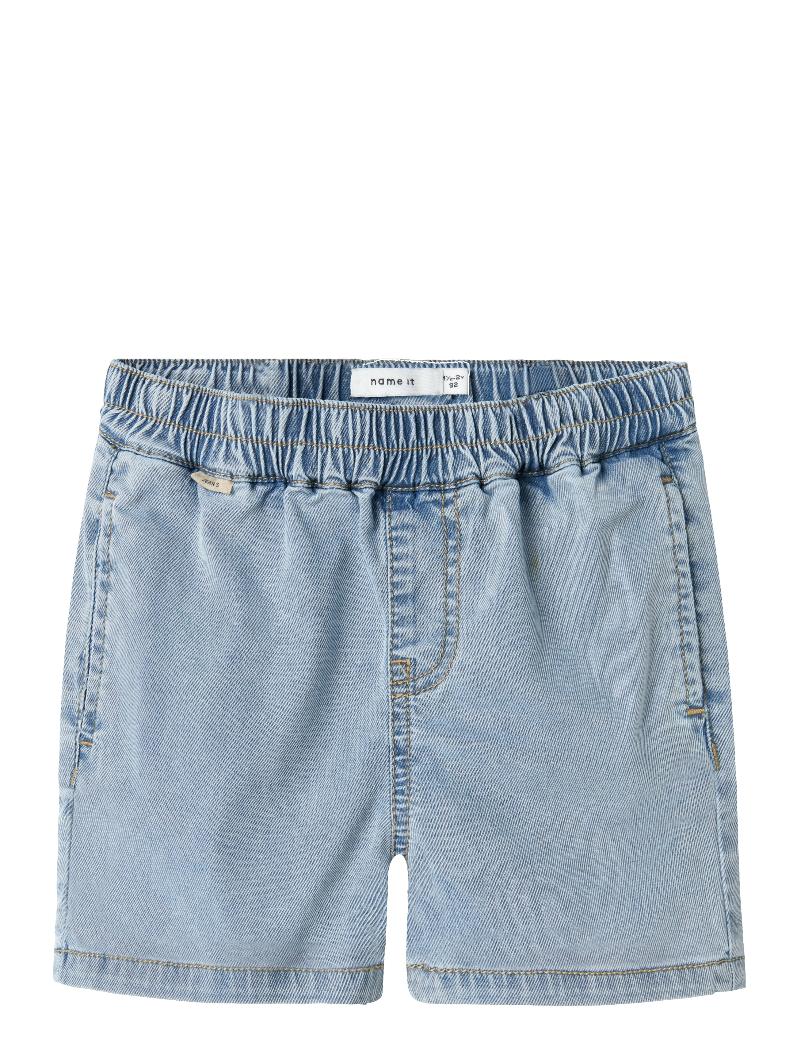 name it NMMRYAN JOG DNM L SHORTS 2024-YB F - Shorts - LIGHT BLUE DENIM / blue