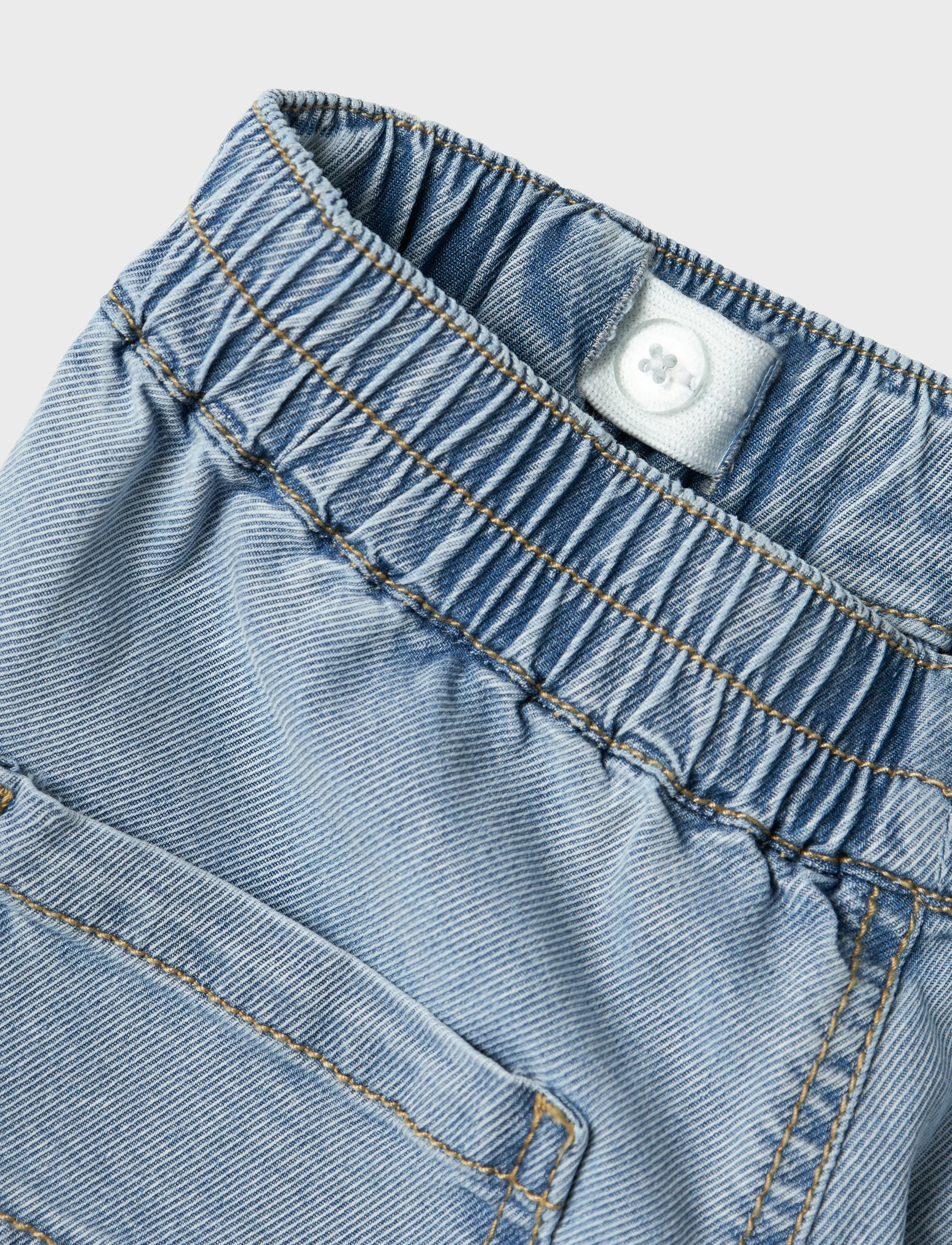name it - NMMRYAN JOG DNM L SHORTS 2024-YB F - short en jeans - light blue denim - 2