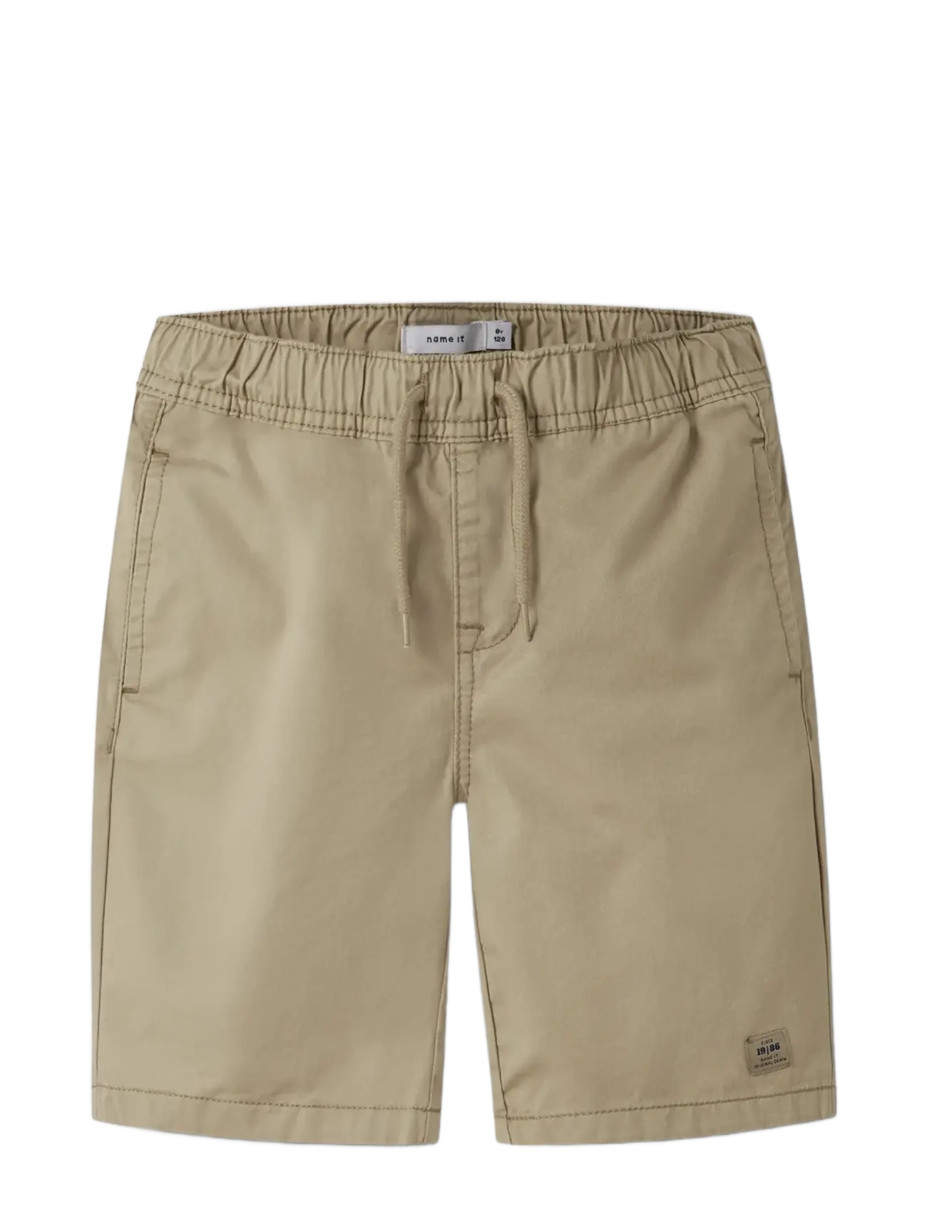 name it NKMRYAN JOG L TWILL SHORTS 7001-TF NOOS - Shorts - TWILL / beige