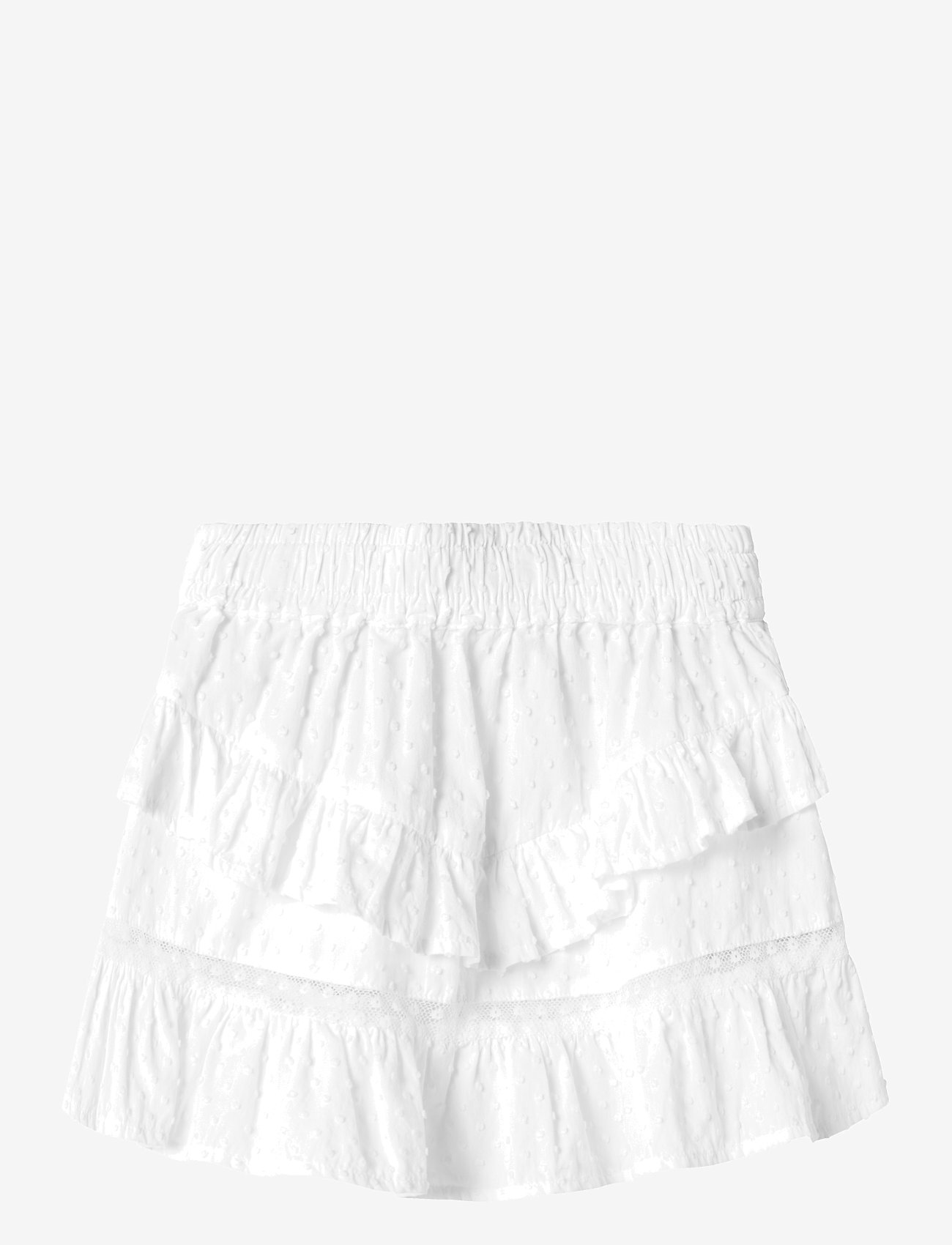 name it - NMFFATIDIAS SKIRT - korte nederdele - bright white - 1
