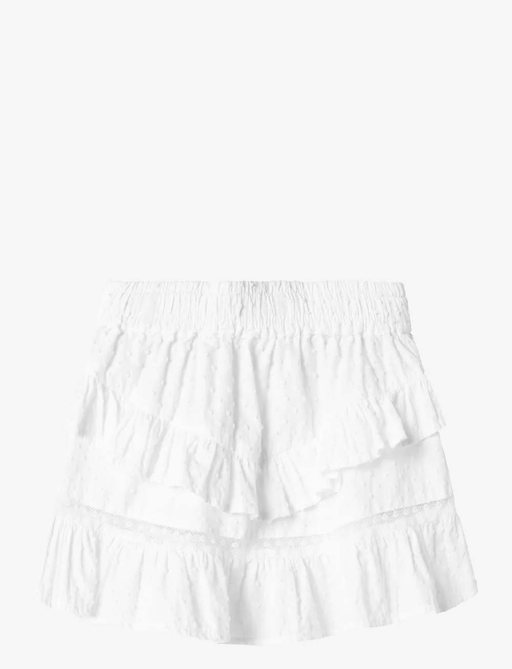 name it - NMFFATIDIAS SKIRT - kurze röcke - bright white - 1
