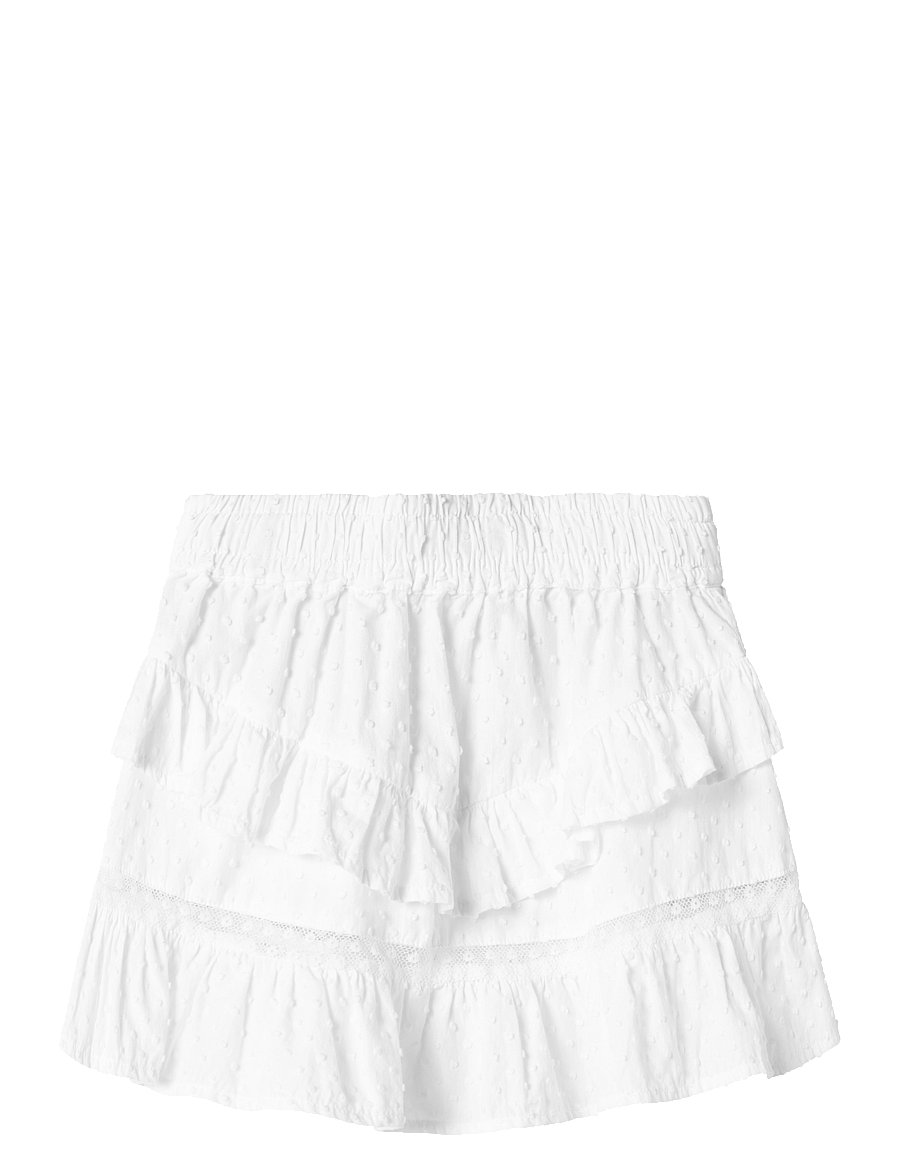 name it - NMFFATIDIAS SKIRT - kurze röcke - bright white - 1