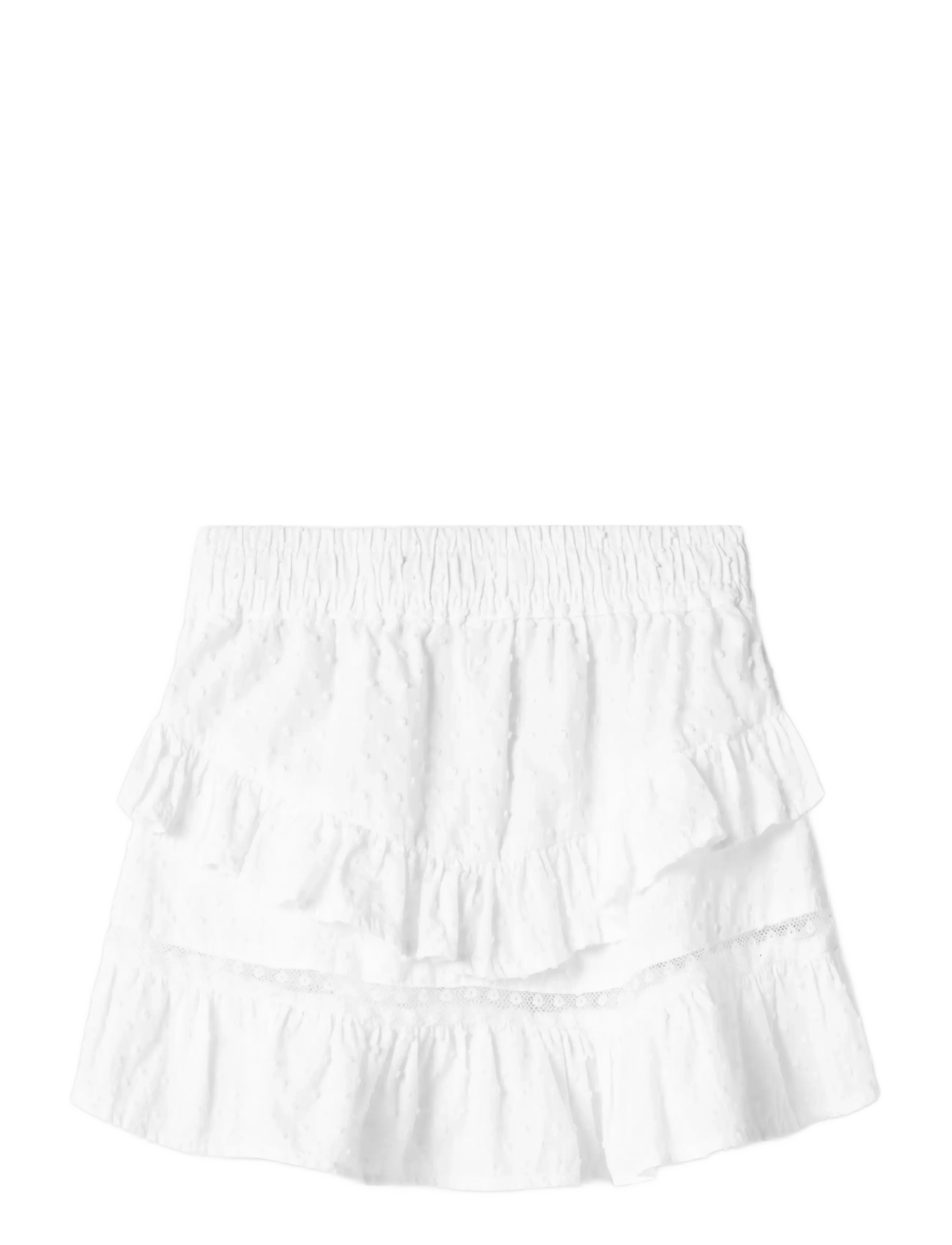 name it - NMFFATIDIAS SKIRT - korta kjolar - bright white - 2