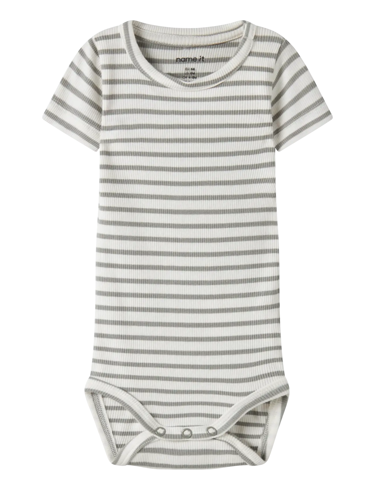 name it - NBNBANI SS BODY NOOS - lühikeste varrukatega bodid - shadow - 0
