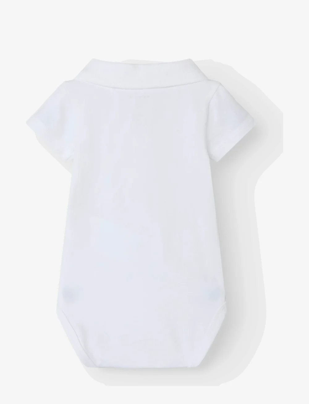 name it - NBMHOLGER SS POLO BODY - kortärmade bodies - bright white - 1