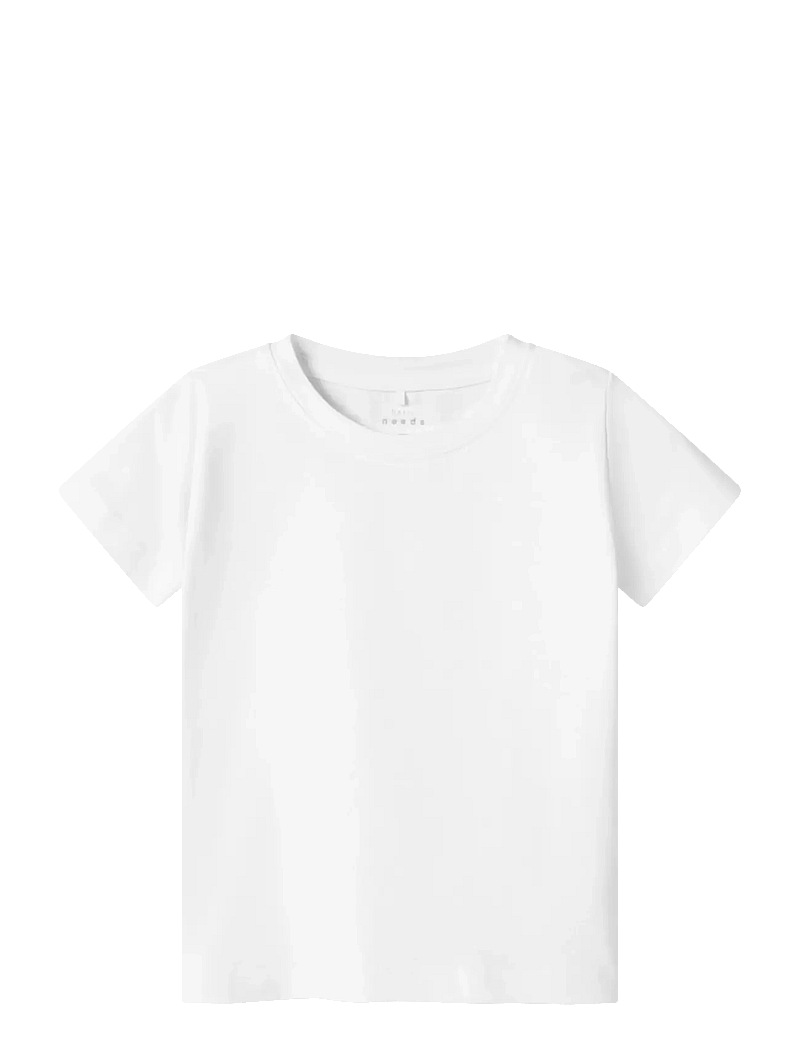 name it - NMFVIBBI SS TOP NOOS - kurzärmelige - bright white - 0