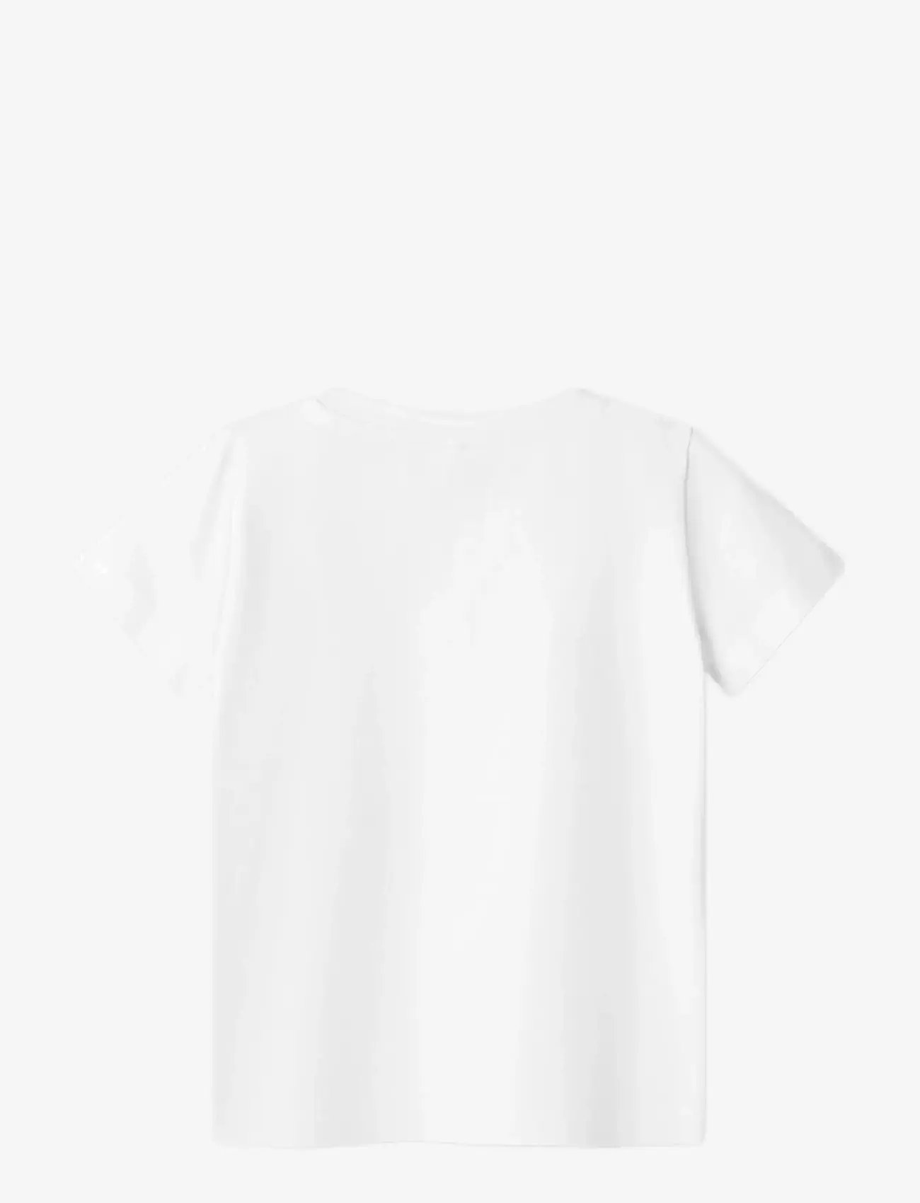 name it - NMFVIBBI SS TOP NOOS - kurzärmelige - bright white - 1