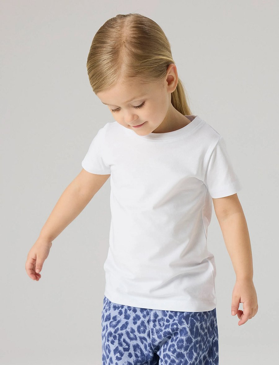 name it - NMFVIBBI SS TOP NOOS - kurzärmelige - bright white - 4