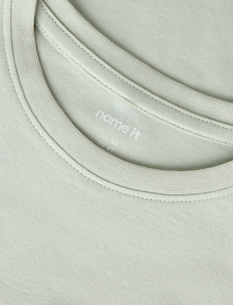 name it - NMFVIBBI SS TOP NOOS - kurzärmelige - pale aqua - 3