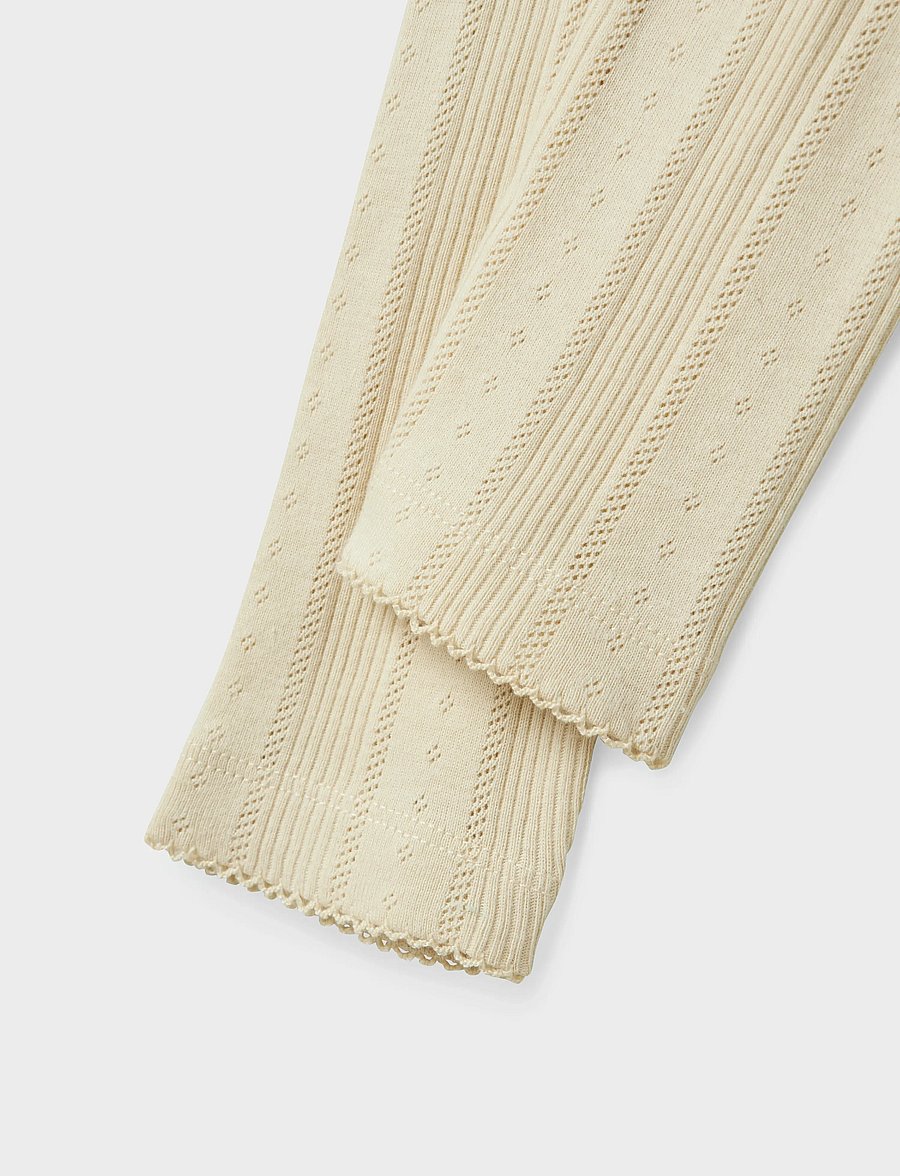 name it - NMFJULIA LEGGING NOOS - leggings - summer sand - 4