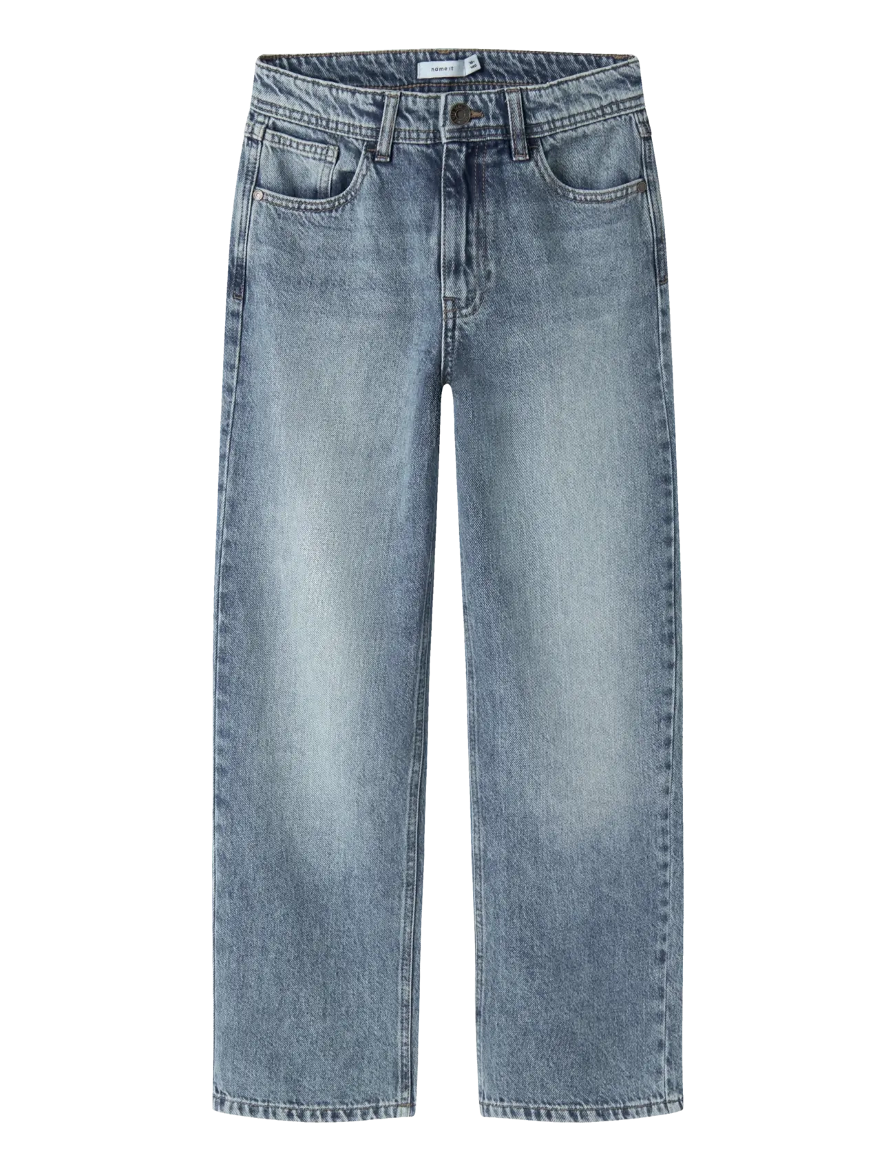 name it NKMRYAN STRAIGHT JEANS 5950-DM NOOS - Teksad - VINTAGE MEDIUM BLUE DENIM / blue