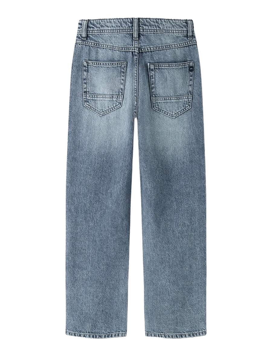 name it - NKMRYAN STRAIGHT JEANS 5950-DM NOOS - regular jeans - vintage medium blue denim - 1