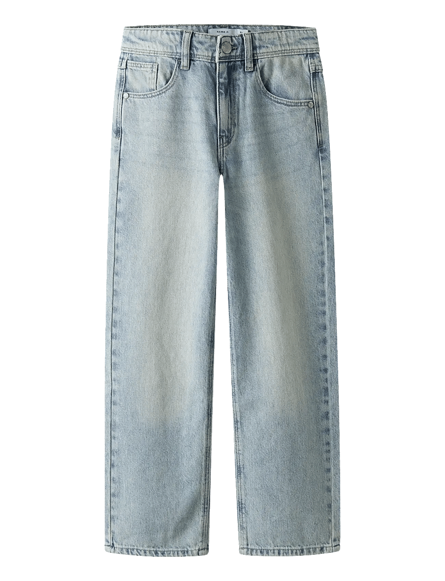 name it - NKMRYAN STRAIGHT JEANS 5950-DM NOOS - regular jeans - vintage light blue denim - 1