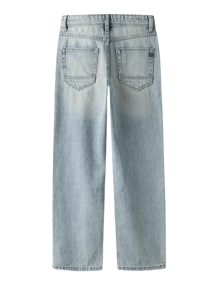name it - NKMRYAN STRAIGHT JEANS 5950-DM NOOS - regular jeans - vintage light blue denim - 2