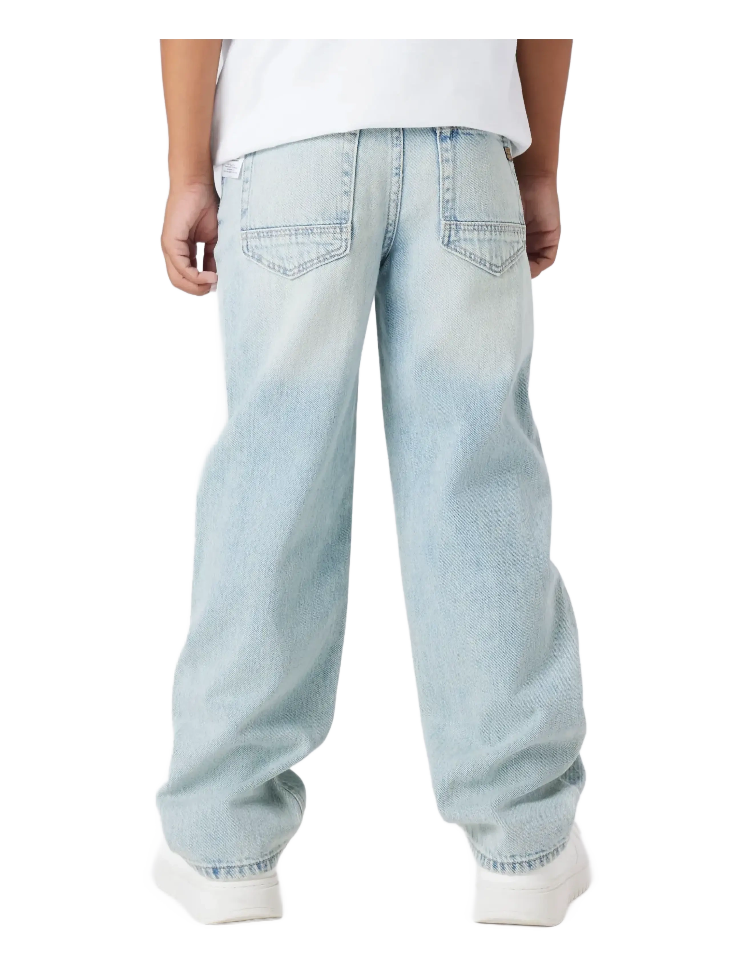 name it - NKMRYAN STRAIGHT JEANS 5950-DM NOOS - regular jeans - vintage light blue denim - 3
