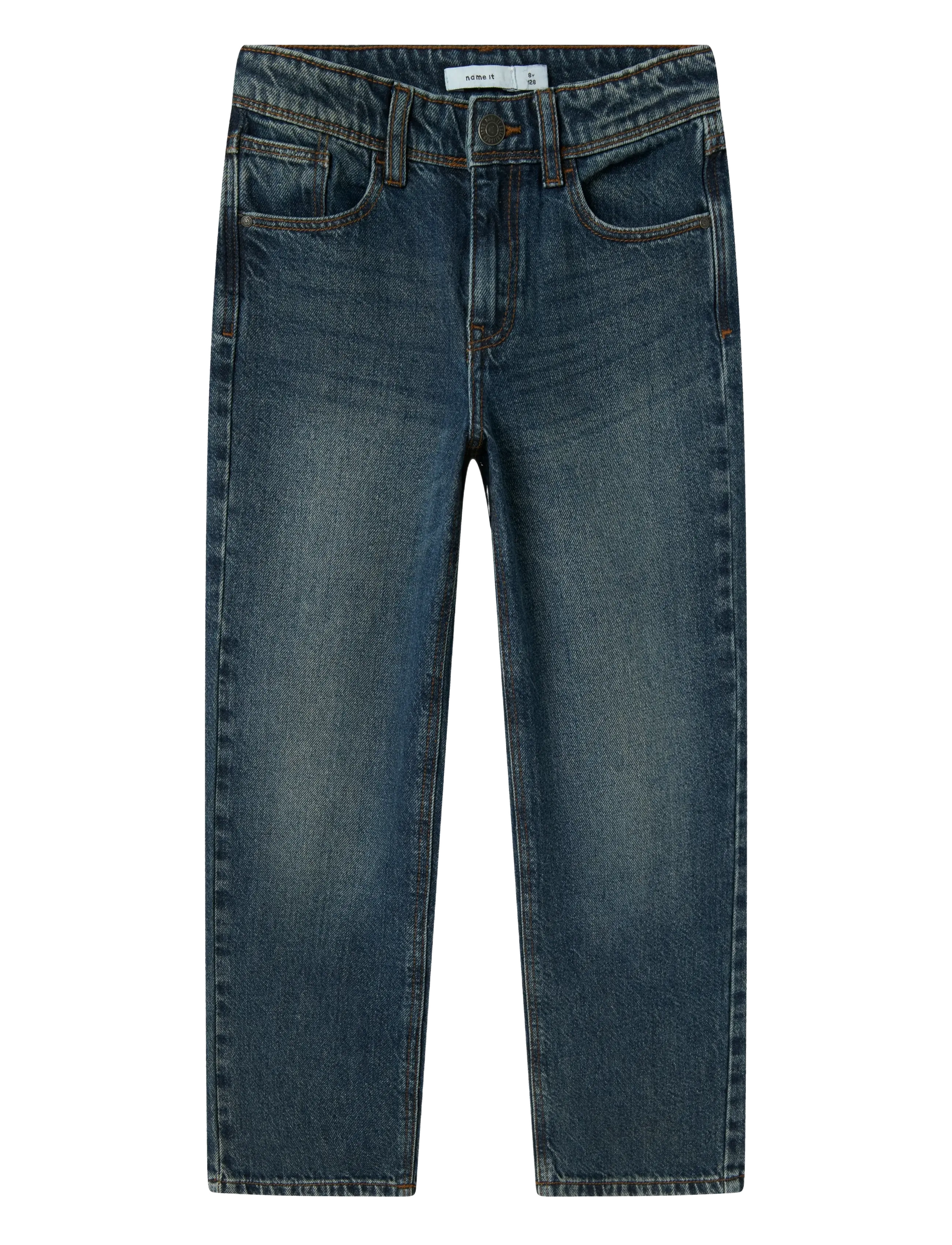 name it NKMRYAN STRAIGHT JEANS 5950-DM NOOS - Jeans - DARK BLUE DENIM / blue