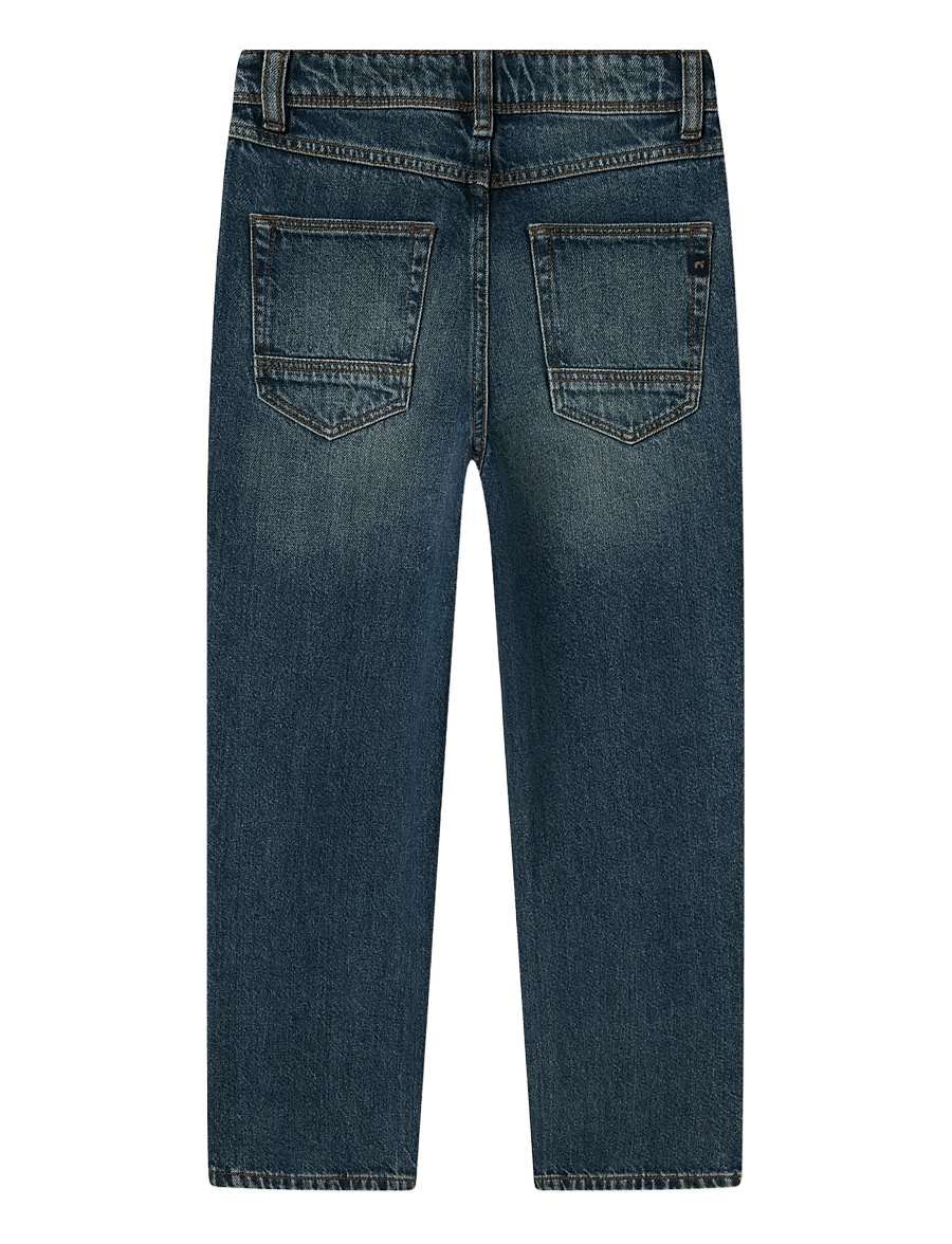 name it - NKMRYAN STRAIGHT JEANS 5950-DM NOOS - regular jeans - dark blue denim - 2