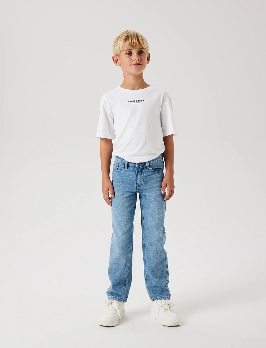 name it - NKMRYAN STRAIGHT JEANS 5950-DM NOOS - regular jeans - light blue denim - 2