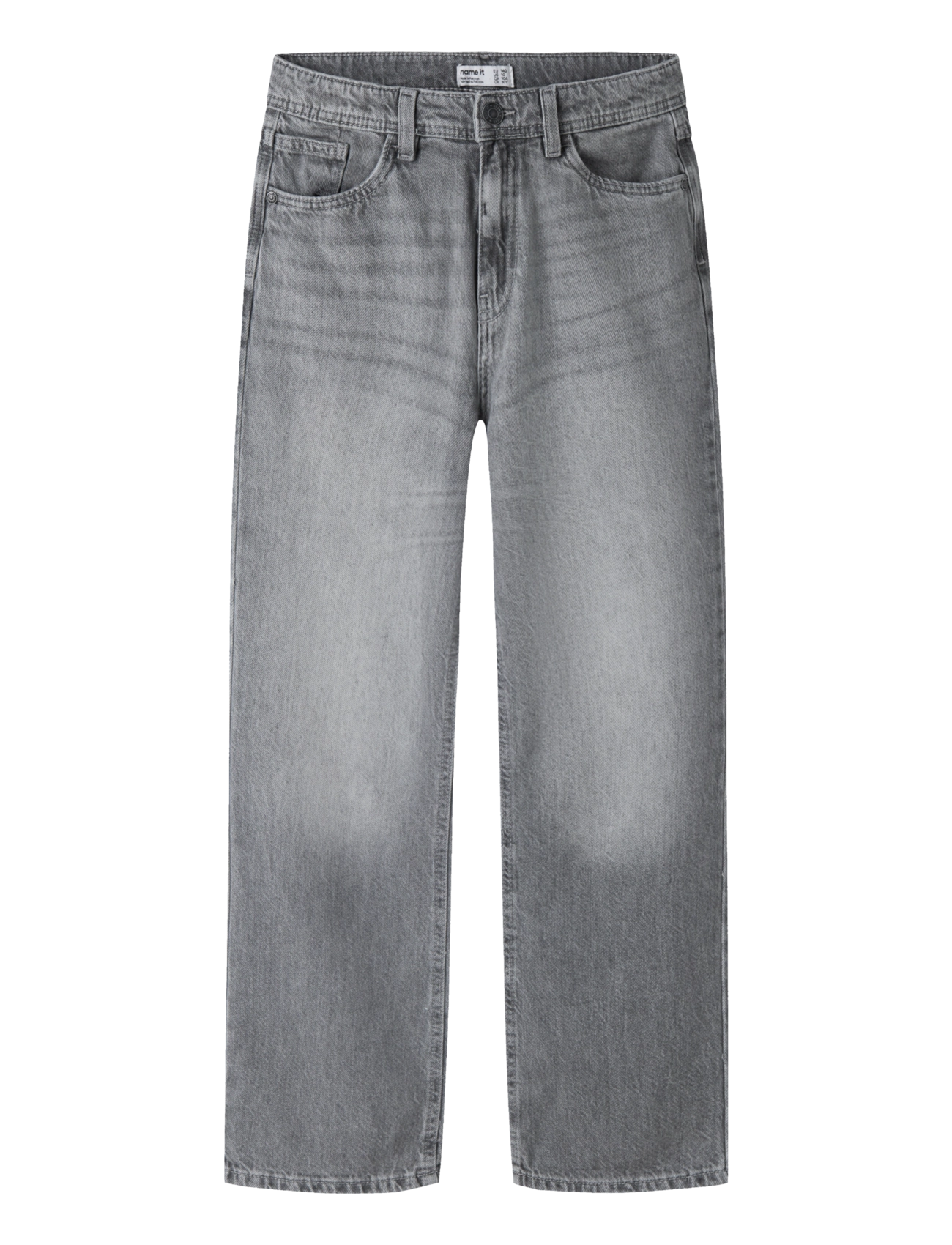 name it NKMRYAN STRAIGHT JEANS 5950-DM NOOS - Name it - LIGHT GREY DENIM / grey
