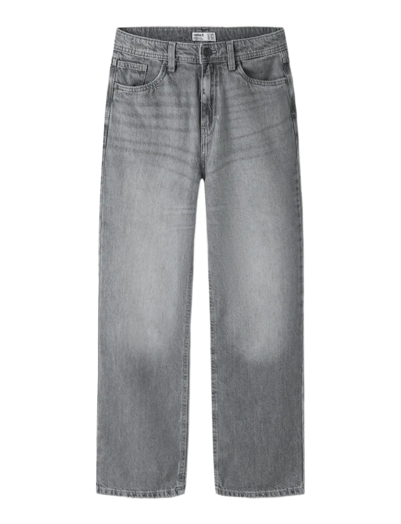 name it - NKMRYAN STRAIGHT JEANS 5950-DM NOOS - suorat farkut - light grey denim - 2